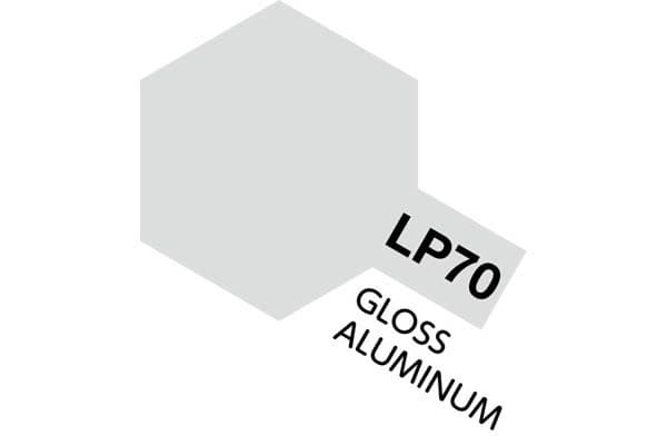 Tamiya lakkmaling LP-70 Gloss Aluminium