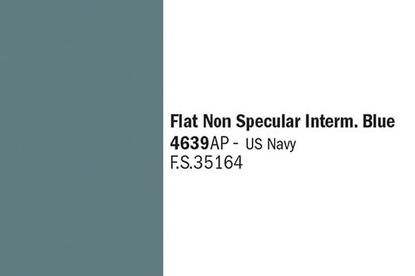 Italeri Flat Non Specular Intermed. Blå, 20ml