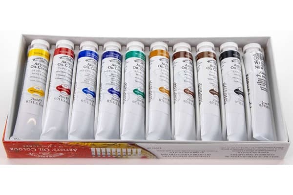 WINSOR Artists' oil colour set 10x21ml
