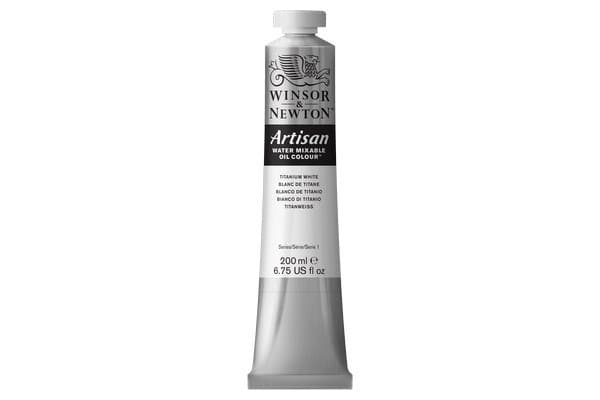 WINSOR Artisan water mix oil 200ml titanium white 644
