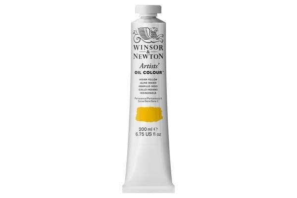 WINSOR Artists oil colour 200ml indian yellow 319