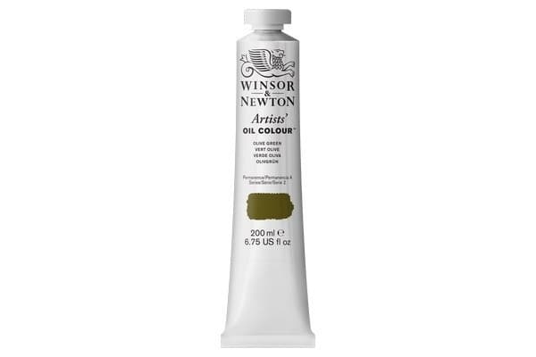 WINSOR Artists oil colour 200ml olive green 447