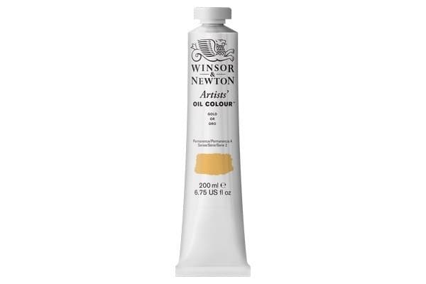 WINSOR Artists oil colour 200ml gold 283