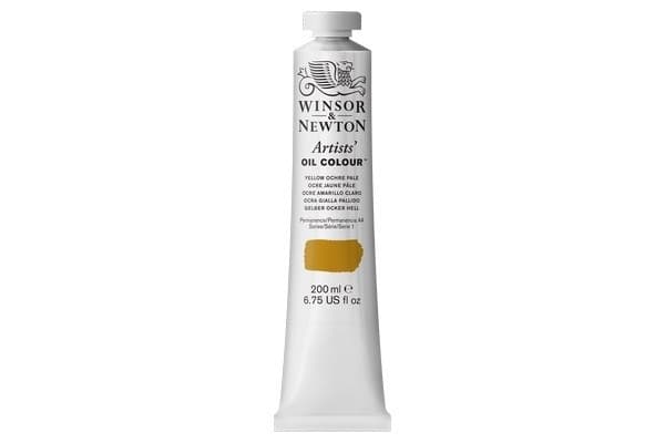 WINSOR Artists oil colour 200ml yellow ochre pale 746