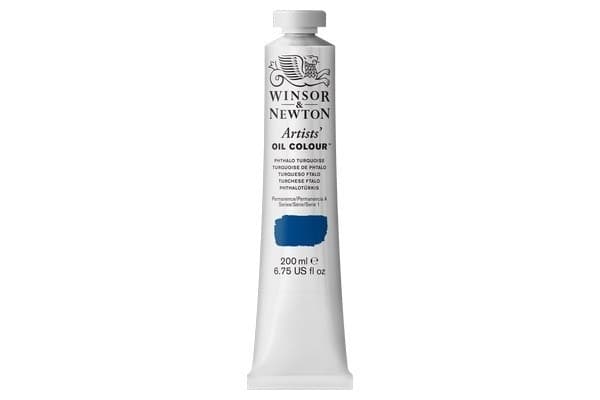 WINSOR Artists oil colour 200ml phthalo turquoise 526