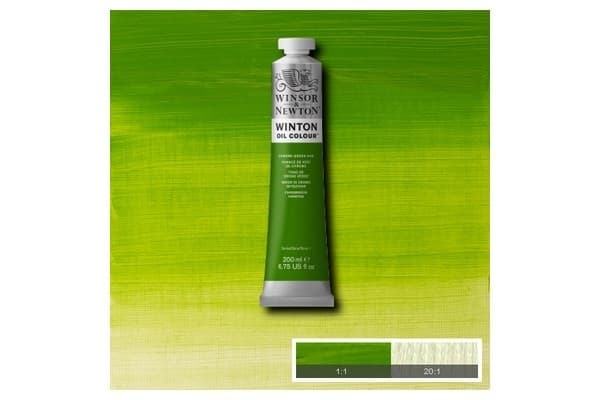 WINSOR Winton oil 200ml chrome green hue 145