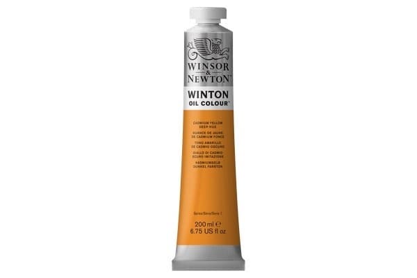 WINTON OIL COL 200 ml Cad gul dyp fargetone (46) 115