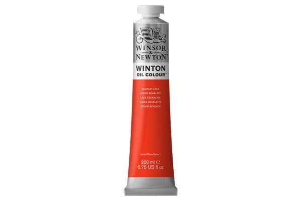 WINSOR Winton oil 200ml scarlet lake 603