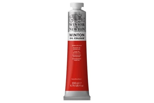 WINSOR Winton oil 200ml vermilion hue 682