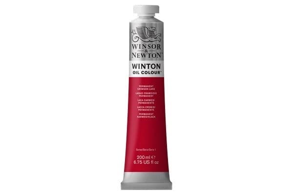 WINSOR Winton oil 200ml permanent crimson lake 478