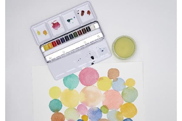 WINSOR Cotman watercolor 12x½-pan metal box