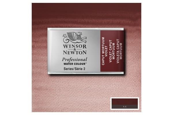 WINSOR Watercolour proff pan Caput Mortuum Violet 125
