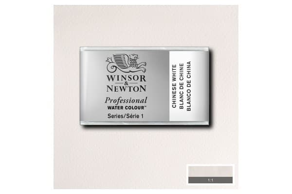 WINSOR Watercolour proff pan Perm Chinese White 150