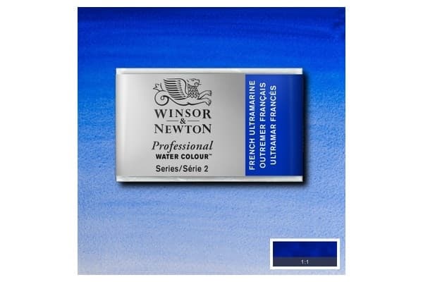 Prof Water Colour Pan/W French Ultramarine 263