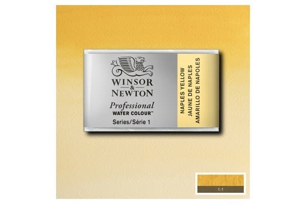 WINSOR Watercolour proff pan Naples Yellow 422