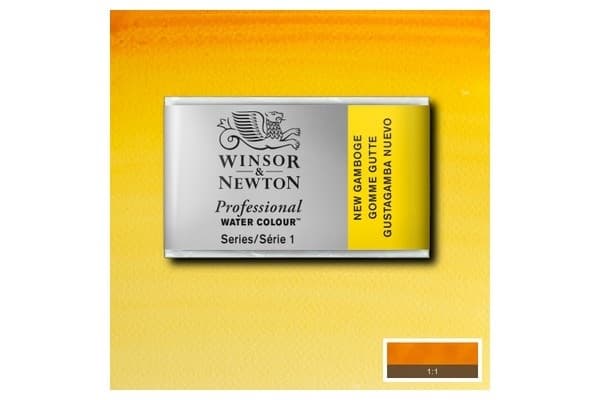 WINSOR Watercolour proff pan Gamboge New 267