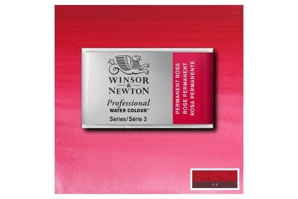 WINSOR Watercolour proff pan Perm Rose 502