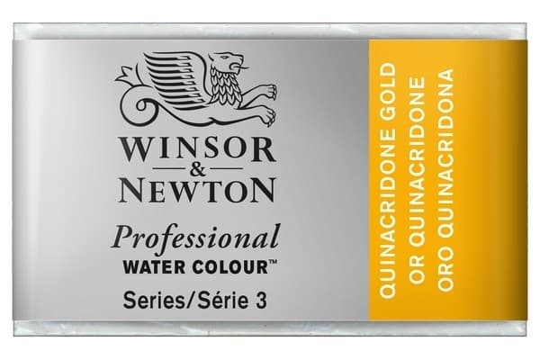 WINSOR Watercolour proff pan Transparent Gold Deep 547