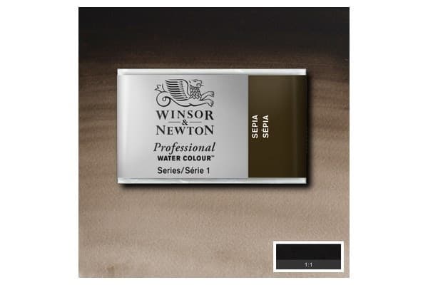 WINSOR Watercolour proff pan Sepia 609