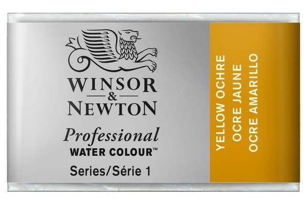 Prof Water Colour Pan/W Yellow Ochre 744