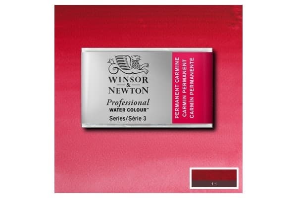 WINSOR Watercolour proff pan Perm. Carmine 479