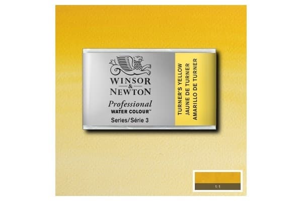 WINSOR Watercolour proff pan Turner Yellow 649