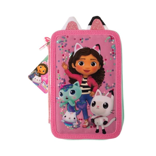Gabby's Dollhouse Dobbelt penalhus m/indhold (033708500)