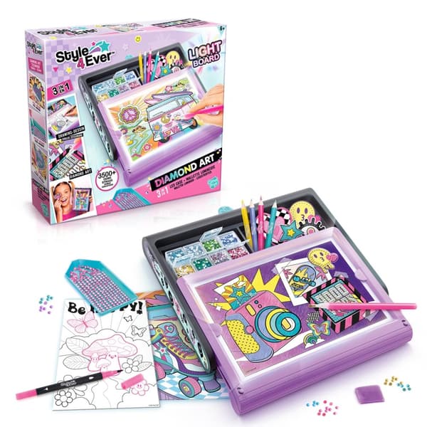 Style 4 Ever Diamond Art 3in1 LED-fodral (300)