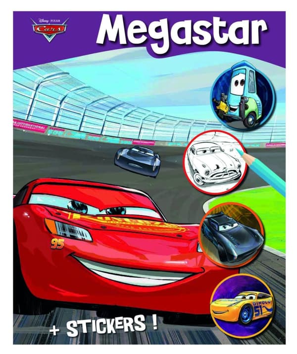 Disney Megastar värityskirja - Autot
