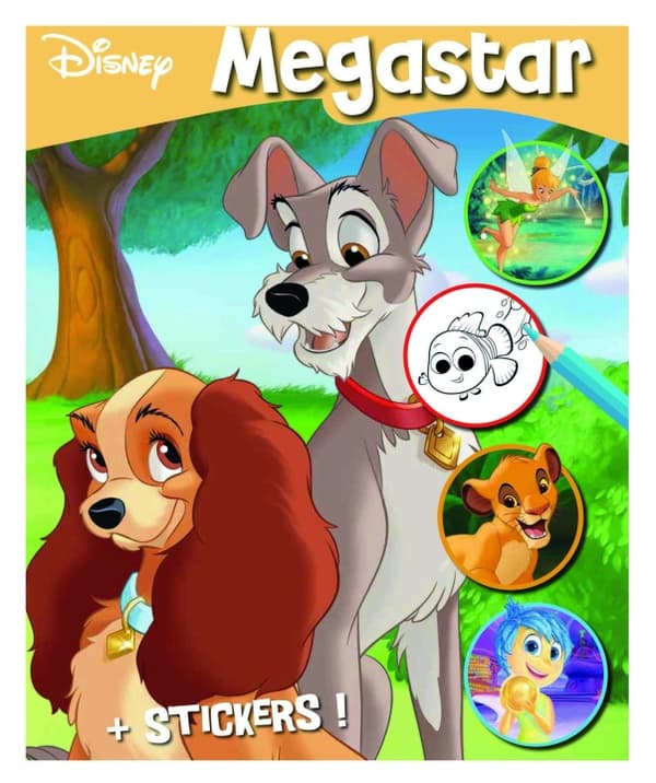 Disney Megastar malebog - Filmstart