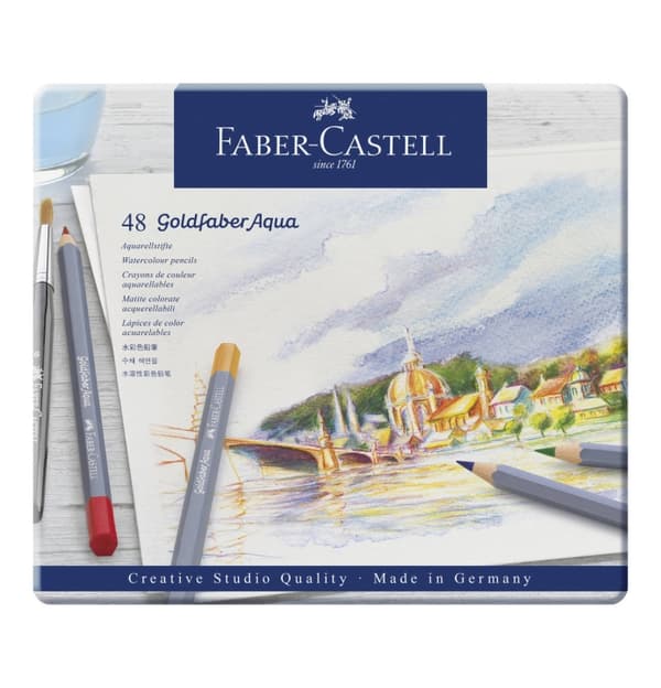 Faber-Castell Goldfaber akvarellpennor, 48 st (114648)