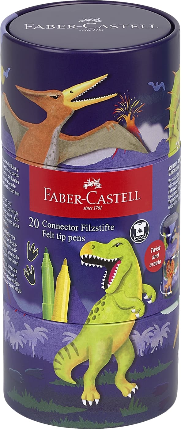 Faber-Castell Tuschpenn Connector dinosaur (155546)