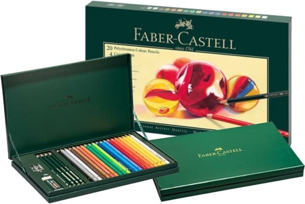 Faber-Castell Polychromos gavesæt + tilbehør