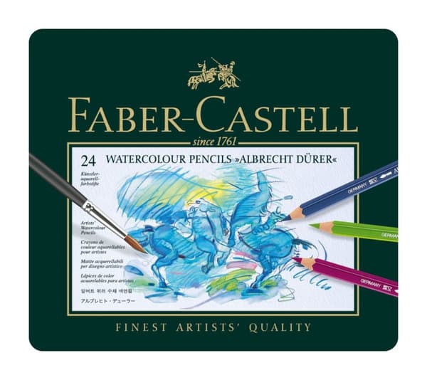 Faber-Castell Akvarellblyant Albrecht Dürer tinn med 24 stk (117524)