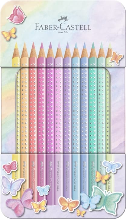 Faber-Castell Kynä Sparkle tin (12 kpl) (201910)