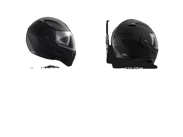 Motorcykelhjälm, Avmaskerad Design, Lättviktig, Bekväm Passform,M