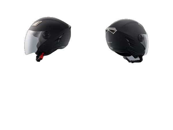 3/4-ansiktshjälm, ECE-godkänd, lätt design, stor transparent lins,S