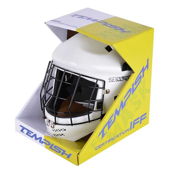 Tempish Ungdoms Floorball Målmandsmaske Hector Basic Hvid