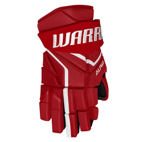 Warrior Junior Ishockeyhandsker Alpha Lx2 Max Rød 11