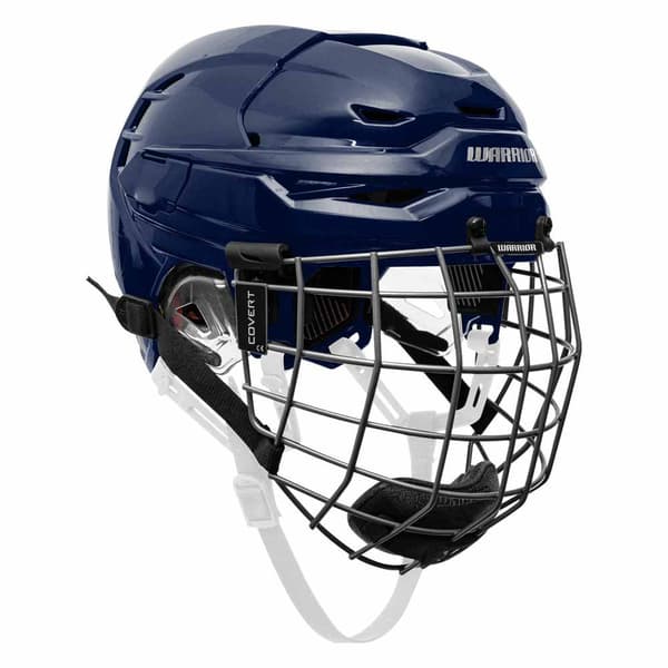 Warrior Ishockey Hjelm Covert Cf 100 Combo Blå L