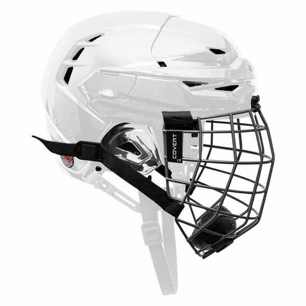 Warrior Jääkiekkokypärä Covert Cf 80 Combo Valkoinen L