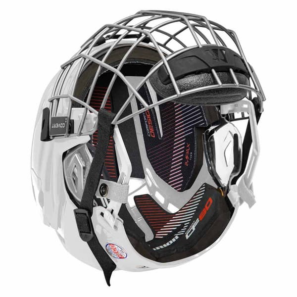 Warrior Jääkiekkokypärä Covert Cf 80 Combo Valkoinen L