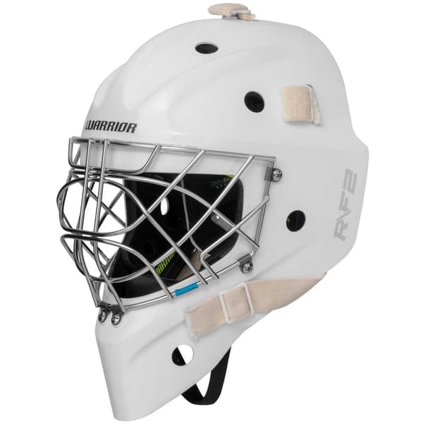 Warrior Ishockey Målmandsmaske F2 Pro Certified Cat Eye Hvid M-L