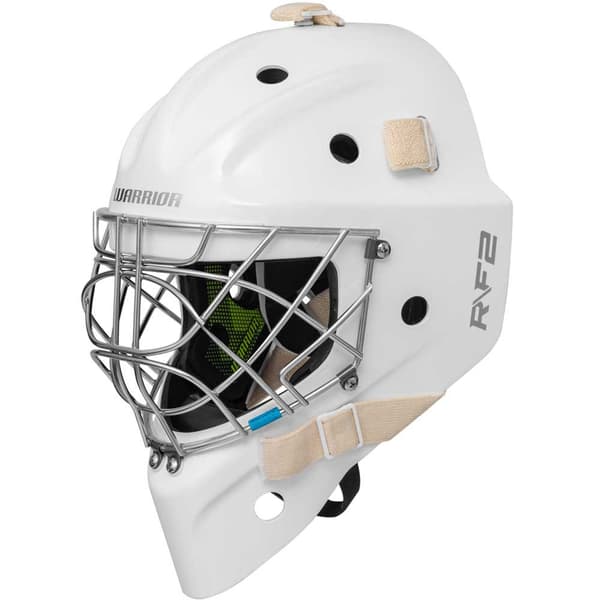 Warrior Målvaktsmask För Juniorishockey F2e Certified Cat Eye Vit