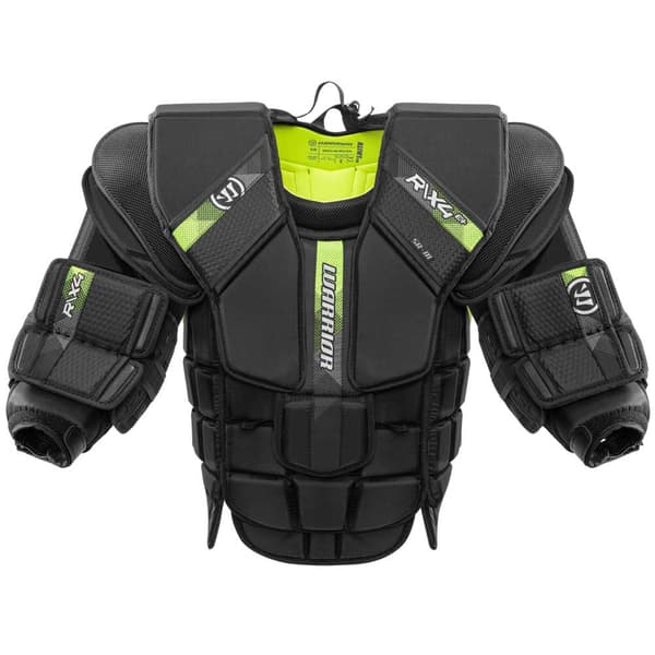Warrior Ishockey Bryst-og Armmålmandsbeskytter X4 E+ Sort L