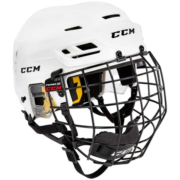Ccm Jääkiekkokypärä Combo Ht210c Valkoinen L