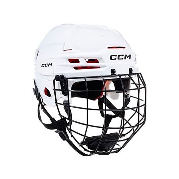 Ccm Jääkiekkokypärä Combo Ht70c Tac Valkoinen S