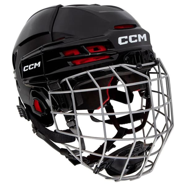Ccm Nuorten Jääkiekkokypärä Combo Ht70c Tac Musta