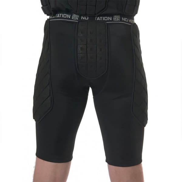 Ibt Junior Protection Shortsit 3 Pad Musta L-XL
