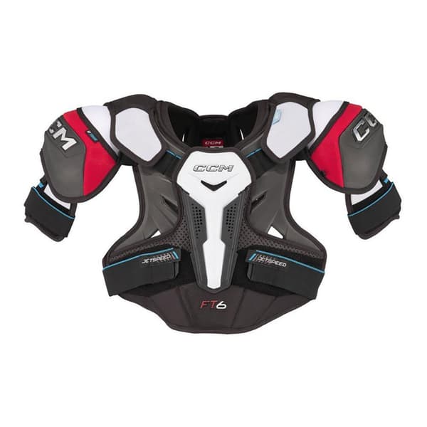 Ccm Ishockey Armbågsskydd Jetspeed Ft6 Pro Vit XL